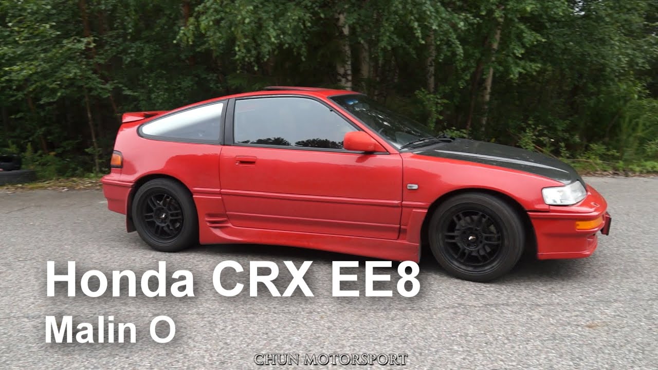 Honda CRX EE8, short touge racing course with Ring L Racing Group