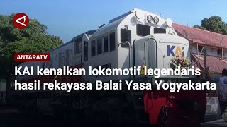 KAI kenalkan lokomotif legendaris hasil rekayasa Balai Yasa Yogyakarta