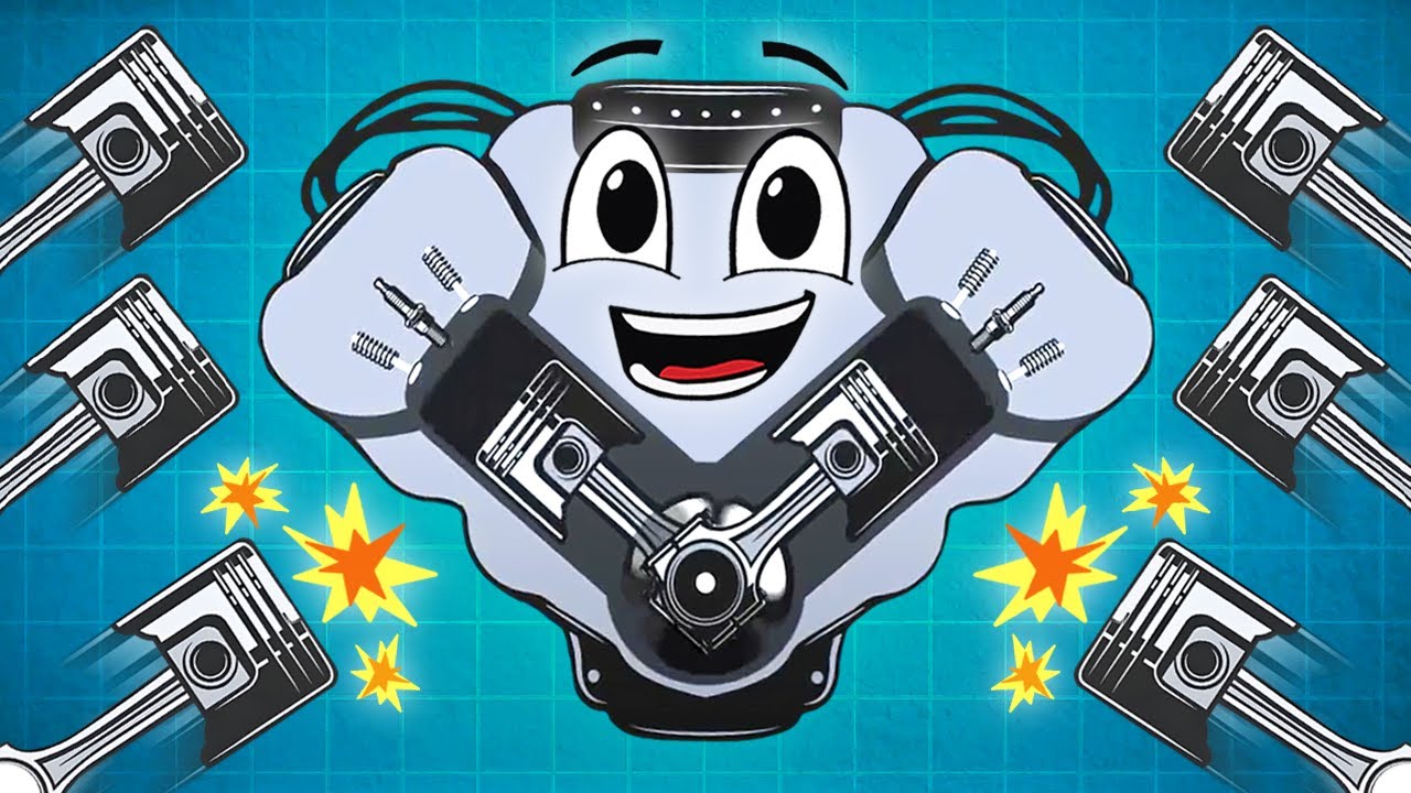 How Does YOUR Car's Engine Work?! The Car Engine Song KLT YouTube