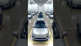 How Xpeng is changing robotaxi manufacturing. #robotaxis #autonomousvehicles  #xpeng  #industrialai