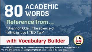 80 Academic Words Ref from \\