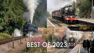 The Best of 2023  Steam Trains Galore