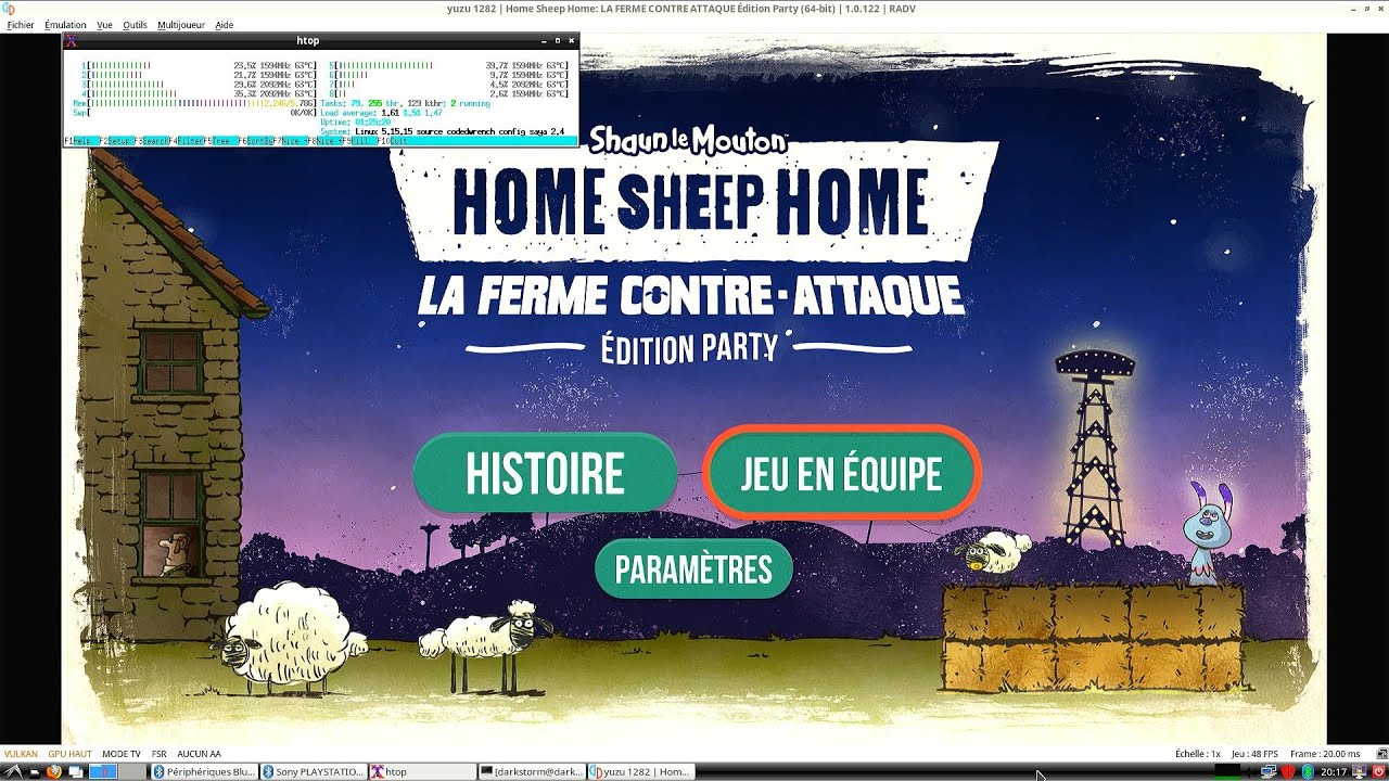 [LINUX] PS4 PRO Belize 2 Yuzu Shaun le mouton (Switch) YouTube