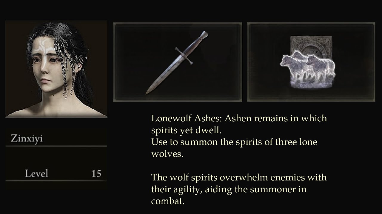 Elden Ring: Weapon Skill Combat Demo - Dagger + Lone Wolf Ashes