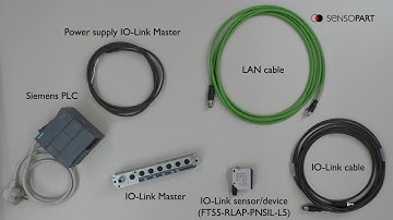 SensoPart - Using IO-Link sensors with Siemens TIA Portal: Reading of process data from sensors