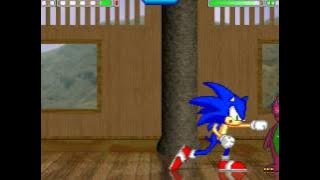 M.U.G.E.N Episode 440 SonicV2 (Me) vs Barney