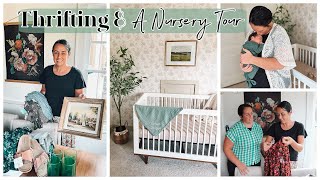 My Nephew's Nursery Tour + Thrifting with my Family in Ohio | Thrift Haul