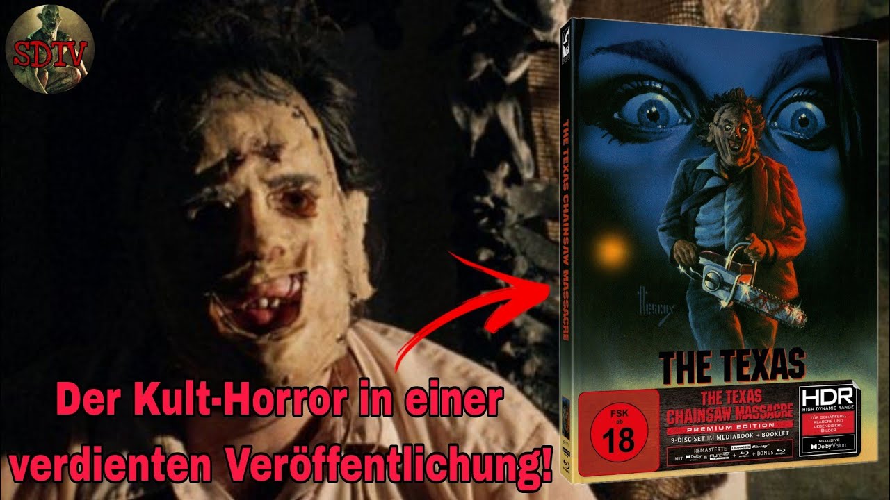 THE TEXAS CHAINSAW MASSACRE | 4k UHD Mediabook Cover C | Unboxing | Turbine Medien