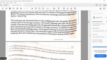 Accounting for Foreign Currency Transactions Part 1-Introduction, Imports and Exports and Loans
