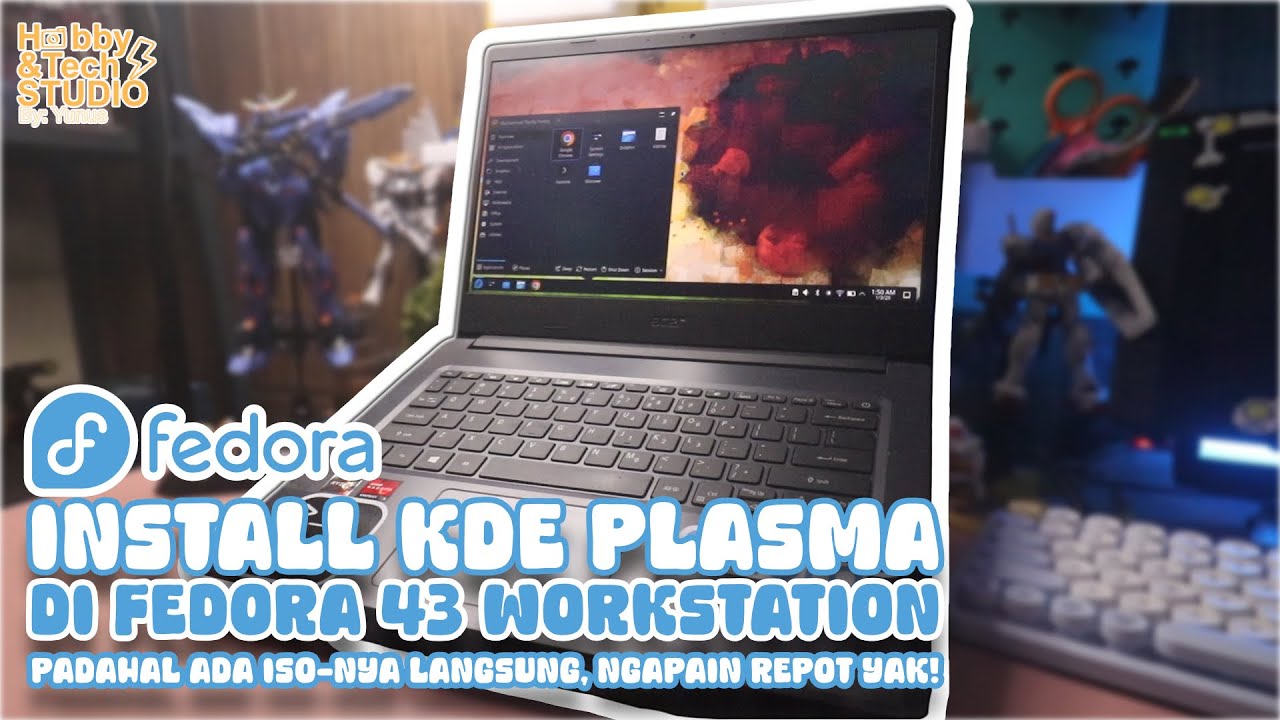 Cara Install KDE Plasma di fedora 43 workstation - YouTube