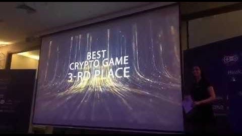 0xUniverse gets «Best Crypto Game 3rd place» award (Crypto Games Conference 2018)