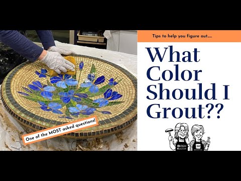 Grouting, Framing and Finishing Your Mosaic Art 