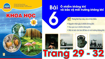 Khoa học lớp 4 chân trời sáng tạo bài 6 - Ô nhiễm không khí và bảo vệ môi trường không khí