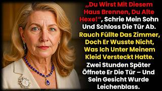 „Leb wohl, Mama “ Mein Sohn wollte mich verbrennen — beim Türöffnen wurde sein Gesicht blass