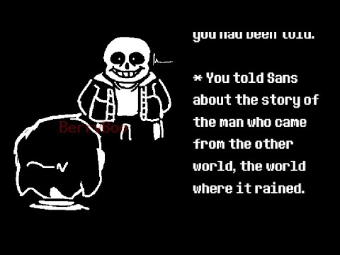 The Man Who Came From Another World. Undertale/Deltarune Comic Dub