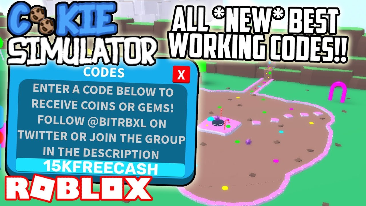 ALL 3 NEW BEST COOKIE SIMULATOR WORKING CODES ROBLOX YouTube