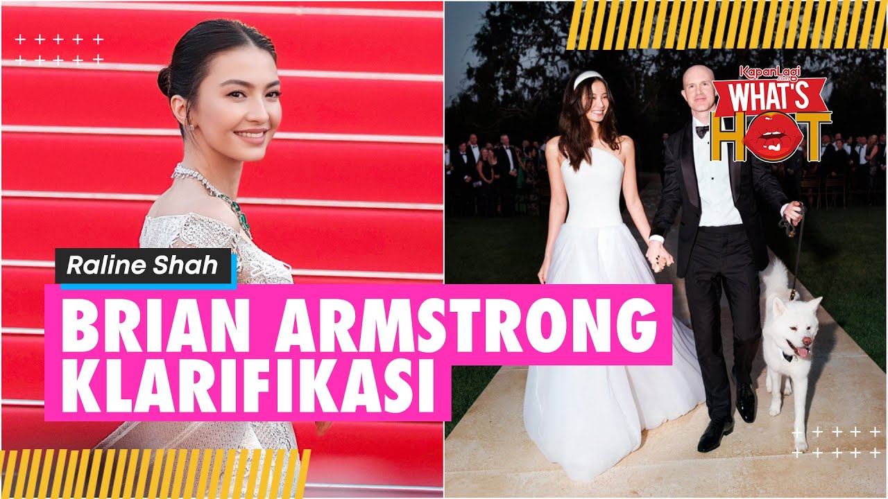 Dirumorkan Dengan Raline Shah, Brian Armstrong Angkat Bicara - Belum Pernah  Menikah Sebelumnya