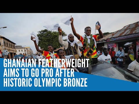 Ghanaian featherweight aims to go pro after historic Olympic bronze