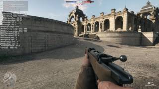 Battlefield 1 1080p Testing DSR  2160p 144hz  2 Way Sli GTX 1080 Ti's