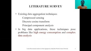 Linear Discriminant Analysis for Data Aggregation in Big Data Wireless Sensor Networks