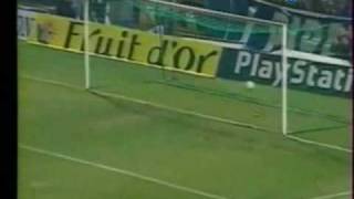 Bastia - Steaua, Rezumat Prima Repriza 1997