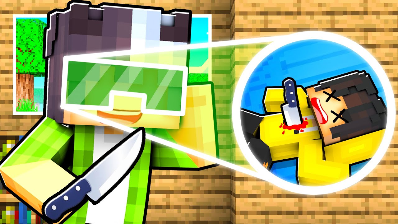 KATİL KİMDE XRAY GÖZLÜĞÜ İLE TROLLEDİM!🔪 -Minecraft