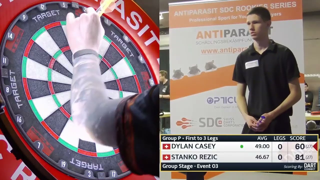 Dylan Casey vs Stanko Rezic Highlights / SDC Rookies Series 03 Group P 2025/26