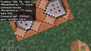 How to make a popup ender chest using command blocks