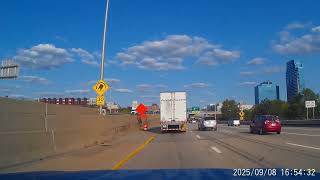 Grand Rapids MI I-196 E To US 131 N - Dashcam