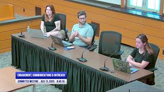 Engagement, Communications & Outreach Committee Meeting