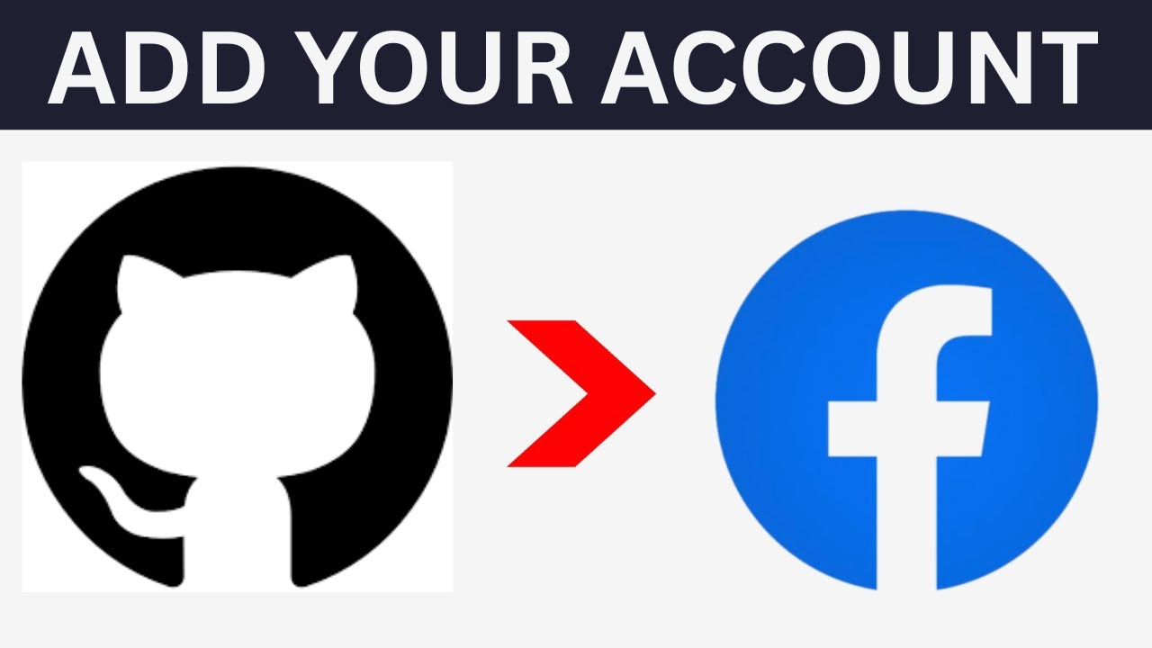 How To Add Your GitHub Account On Facebook - YouTube