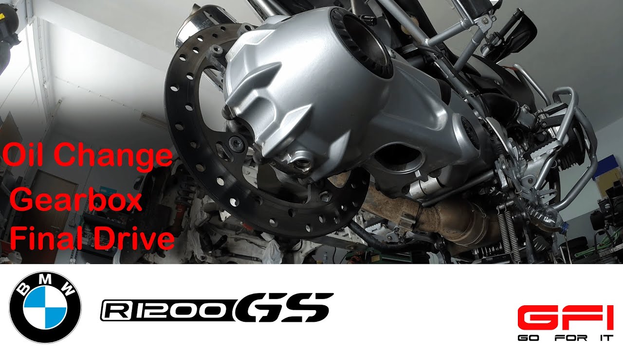 R1200GS - Mudança óleo Caixa Velocidades e Veio de Transmissão