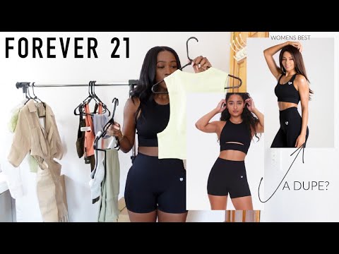 Don&rsquo;t Sleep On Forever 21! l Workout Clothes Try On Haul l Too Much Mouth