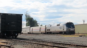Amtrak Empire Builder No. 8 in Monroe