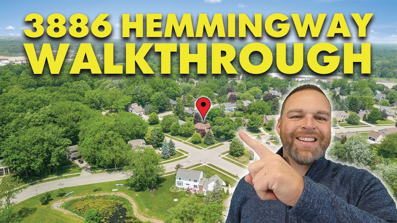 Inside 3886 Hemingway | Stunning Brierwood Home Tour in Okemos, MI
