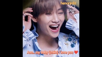 (imagine)BTS reaction(husband):-when your child call u Daddy for the first time#bts #shots❤💜🤗💜
