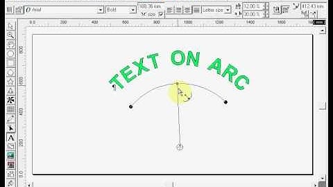 Creating text on arc using Wissen Castop Plus 6