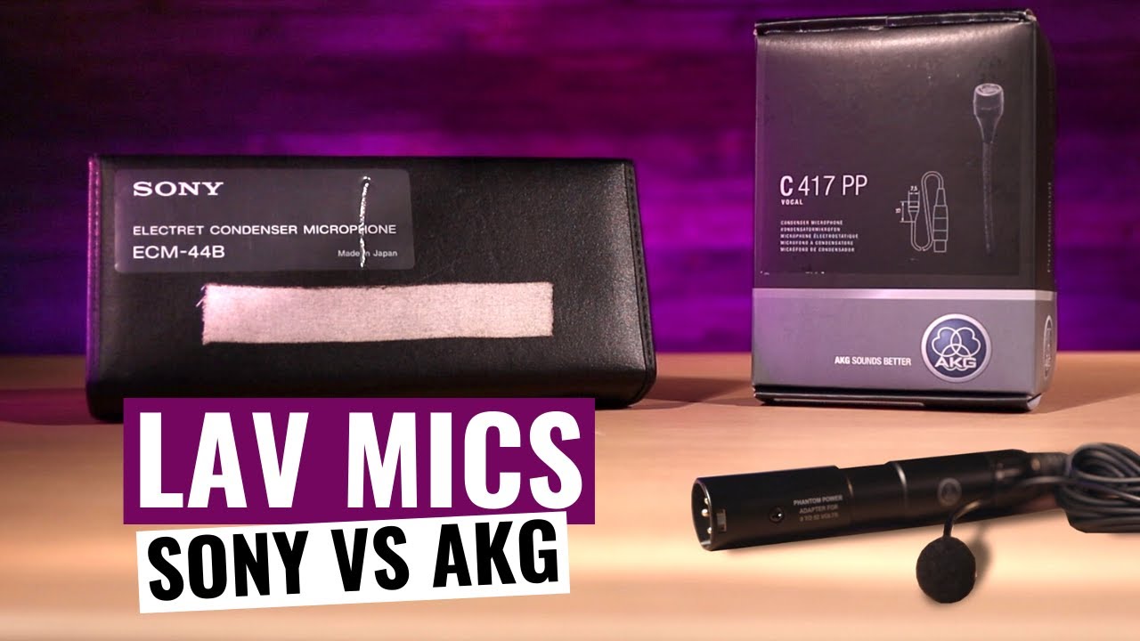 AKG C 417 PP vs Sony ECM-44B. Is cheaper better? - YouTube