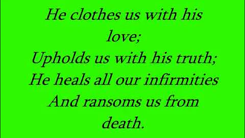 O Bless the Lord, My Soul (Choir) W Lyrics