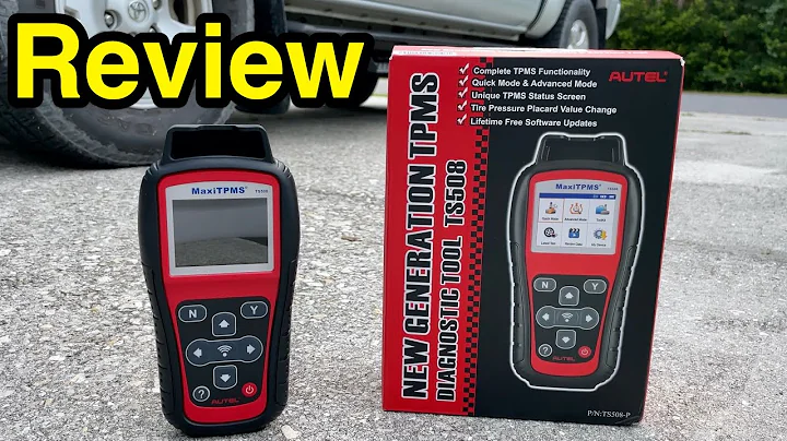 Autel MaxiTPMS TS508 - Setup & Review