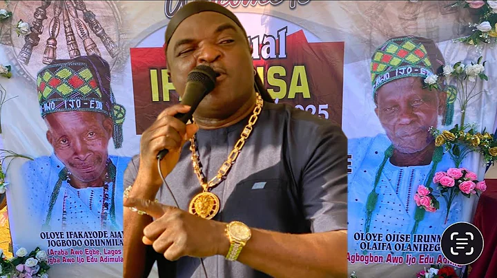 ALH. ABASS AKANDE OOSHA NLA _ AJISOLA IFA TEMPLE ANNUAL FESTIVAL, OYO. SUN.30.NOV.2025