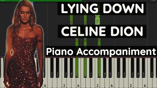 Celine Dion - Lying Down - Piano Tutorial