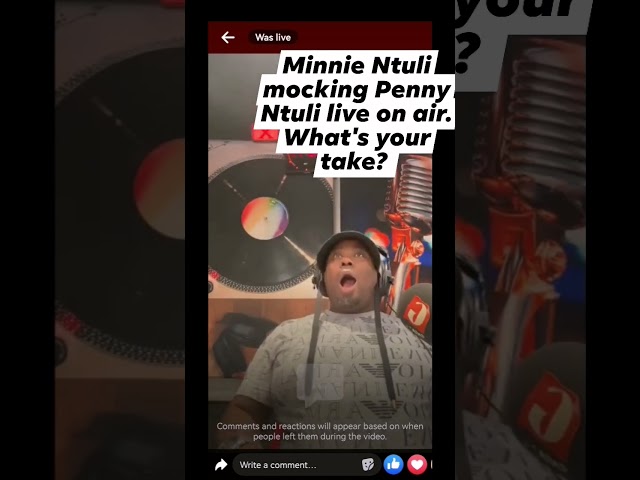 Felix Hlophe and Minnie Ntuli mocking Penny Ntuli Live on Air- iGagasi FM class=