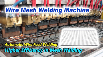 Mesh Welder Full Automatic Wire Mesh Welding Machine Manufacturer
