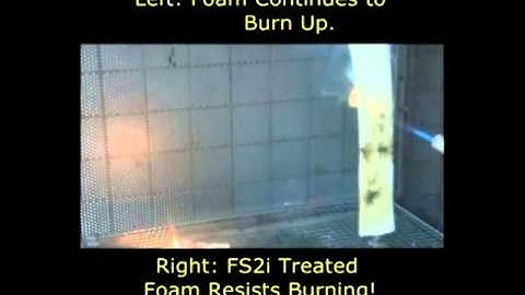 FOAM TEST - Laboratory of Fire at FlameShield