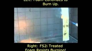 FOAM TEST - Laboratory of Fire at FlameShield