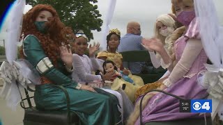 Make-A-Wish Foundation gives local girl battling cancer a Disney Princess themed party