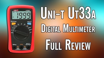 The Most Comprehensive Review Of The Uni-t Ut33a Digital Multimeter In Hindi/Urdu
