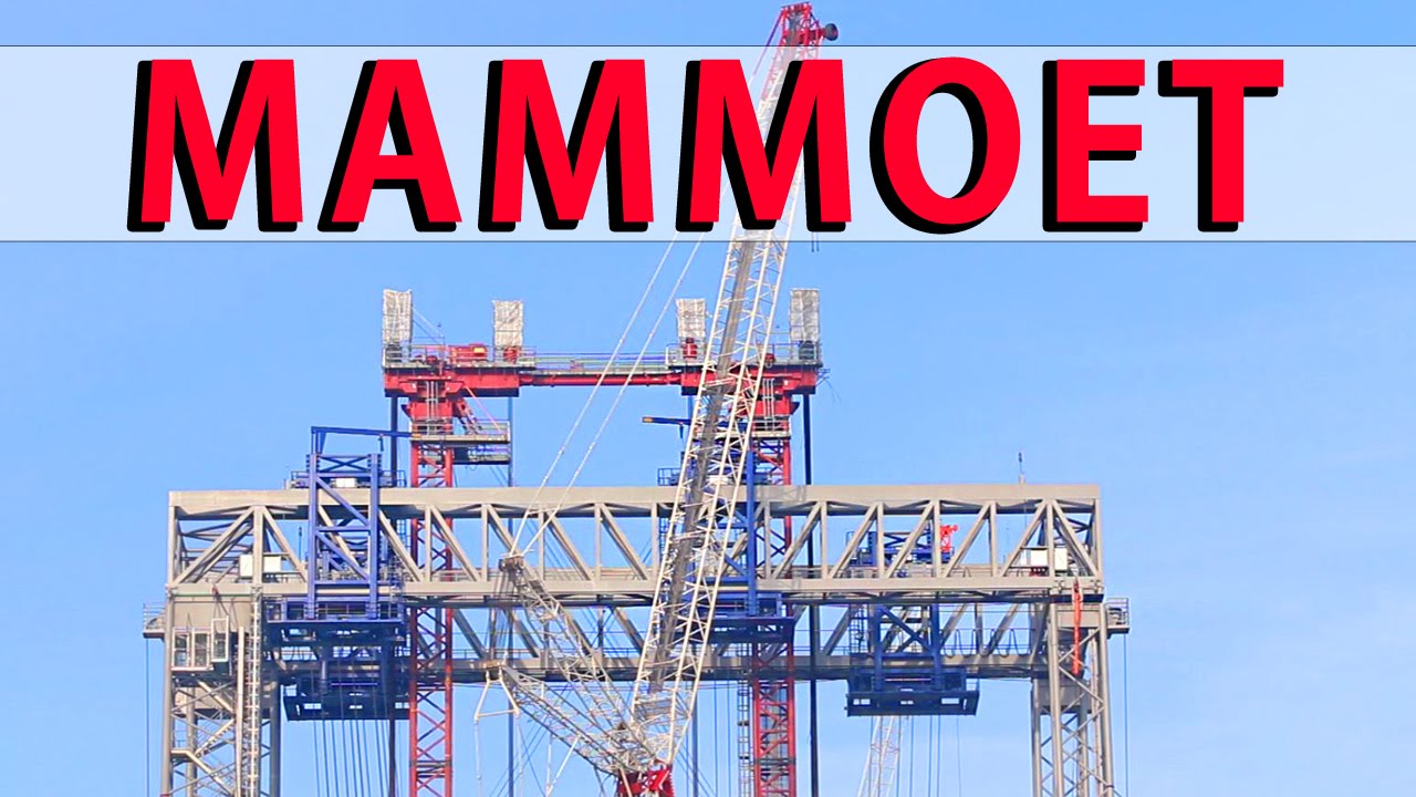 Mammoet Largest Crane 1,800 Ton Vestas Offshore Szczecin #6