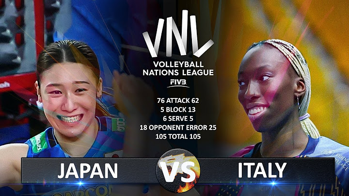 Japan vs Italy | Women's VNL 2025
